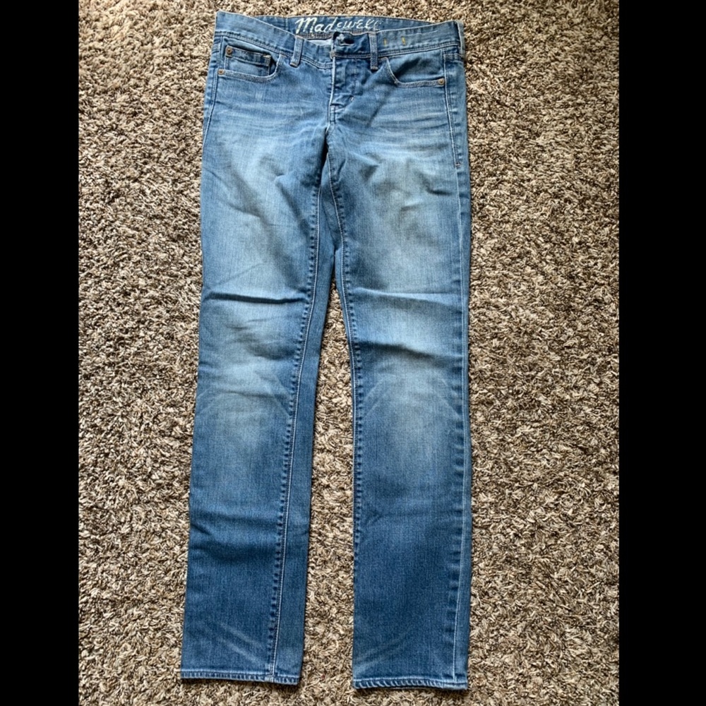 Madewell straight leg jeans 25 x 32